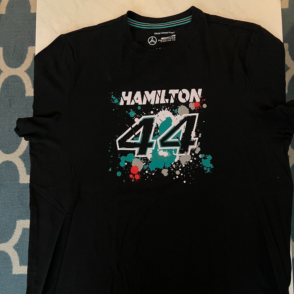 Mercedes Lewis Hamilton T-shirt XXL